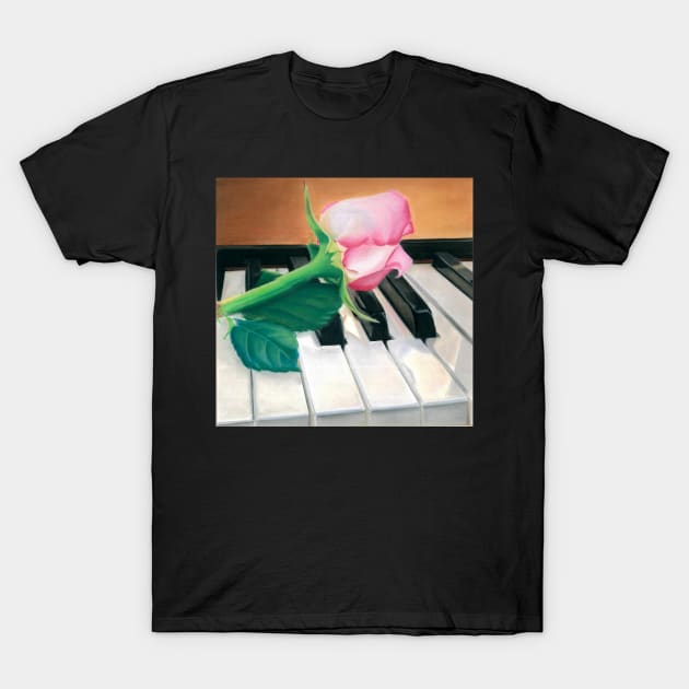 Piano T-Shirt by valentina9